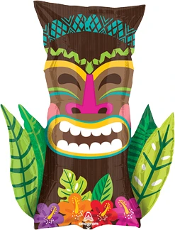 30" Vintage Tiki Balloon