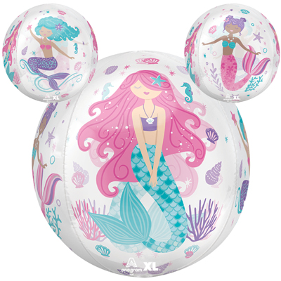16 Inch Orbz Shimmering Mermaid Balloon