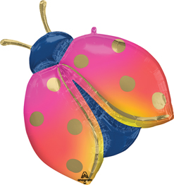 33 Inch Colorful Ladybug Balloon