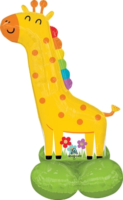 27 Inch x 40 Inch AirLoonz® Junior Giraffe Air-Fill Balloon
