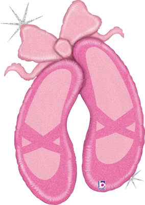 35" Ballet Slippers Balloon