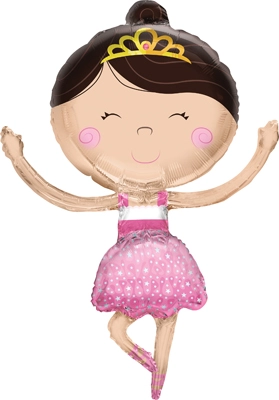 36 Inch Ballerina Balloon