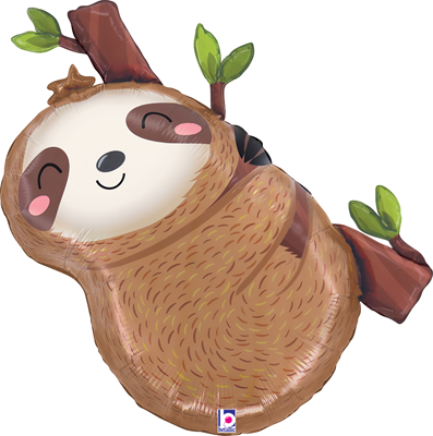 28 Inch Cute Sloth Balloon