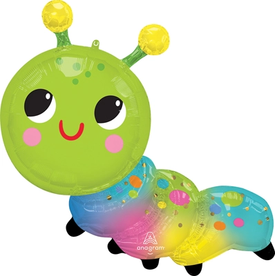35" Happy Caterpillar Balloon