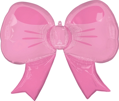 30"  Bow Bliss Pink Balloon