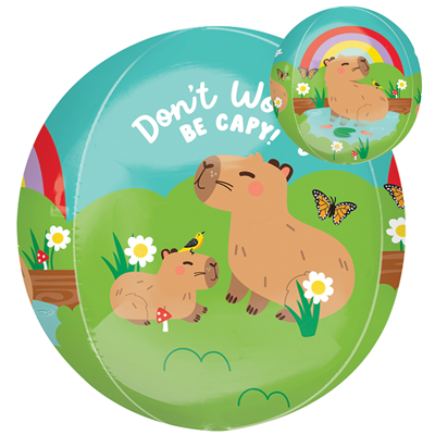 16" Orbz&reg; Capybara Craze Balloon