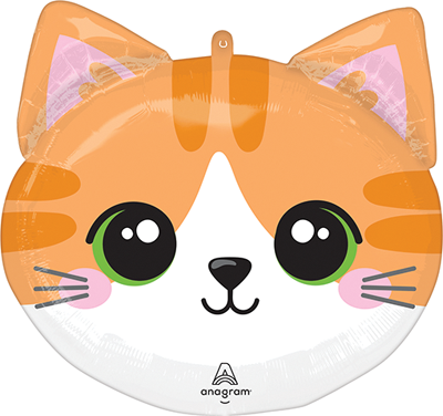 17" Cute Kitty Balloon