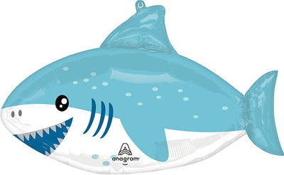 24" Grinning Shark Balloon