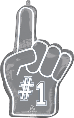 25" Sports Number One Fan Balloon
