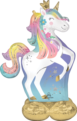 34" X 52" AirLoonz&reg; Unicorn Balloon