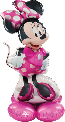 48 Inch Airloonz Disney Minnie Mouse Forever Air-Fill Balloon