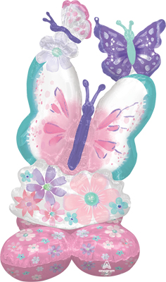 44 Inch Airloonz Flutters Butterfly Air-Fill Balloon