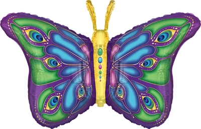36 " Peacock Butterfly Balloon