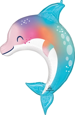 Shape Under the Sea Dolphin Balloon