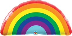 36 Inch Bright Rainbow Balloon