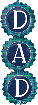 38" Dad Checks Balloon