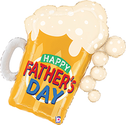 27 Inch Father's Day Beer Mug Balloon