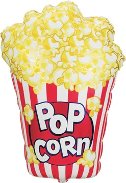 38" Popcorn in Box Balloon