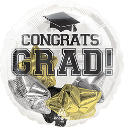 20 Inch Insider Graduation Congrats Grad Balloon