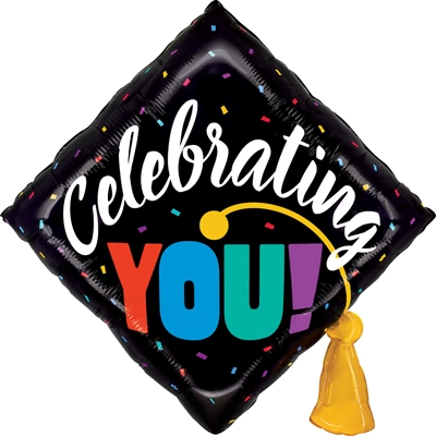 29" Grad Cap Mighty Bright®Balloon