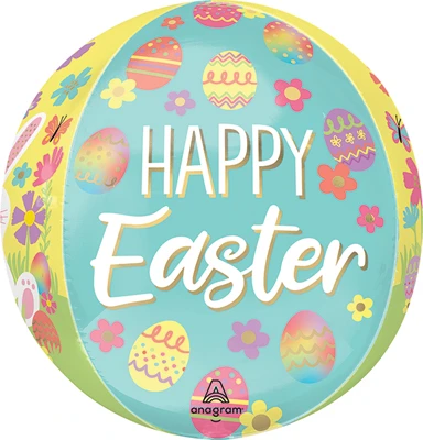 16" Orbz&reg; Easter Bunny Love Balloon