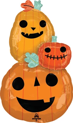 35 Inch Halloween Pumpkin Garland Balloon