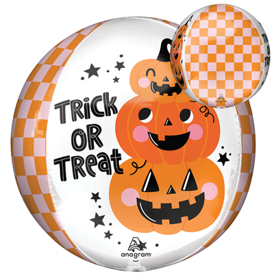 16" Orbz&trade; Halloween Stack-O-Lanterns Balloon