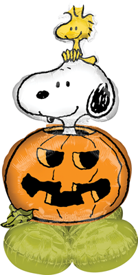 37" AirLoonz Junior Peanuts Great Pumpkin Air-Fill Decor Balloon