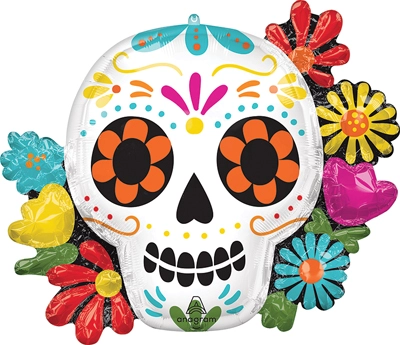Shape Day of the Dead Hothouse Heritage Balloon