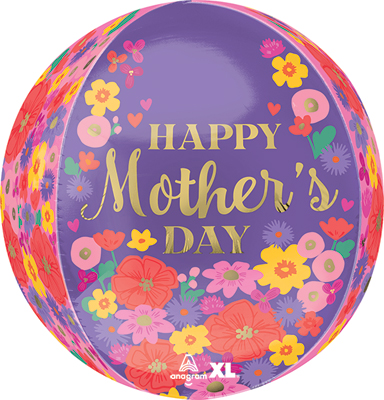 Orbz Mother's Day Sweet Florals Balloon