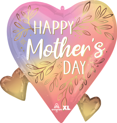 40 Inch Mother's Day Botanical Traces Balloon