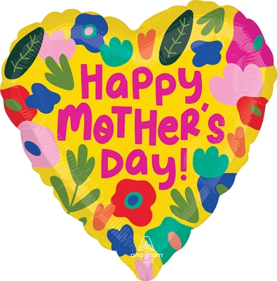 28" Helium Savers&reg; Jumbo Mother's Day Hothouse Petals Balloon