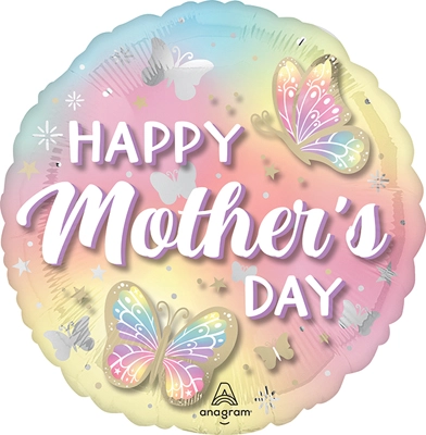 21" Panoramic Mother's Day Fluttering Dreams Balloon