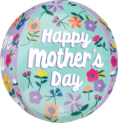 16" Orbz&reg; Mother's Day Threaded Love Balloon