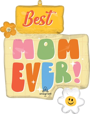 27" Mother's Day Retro Charm Balloon