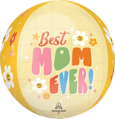16" Orbz&reg; Mother's Day Retro Charm Balloon