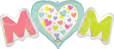 40" Mother's Day Playful Brights Balloon