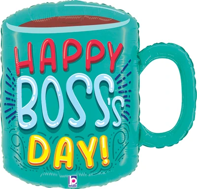 22" Boss's Day Coffee Balloon