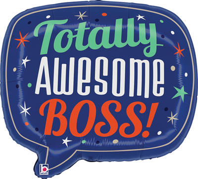 26 Inch Boss's Day Speech Bubble Balloon