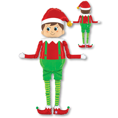 5 Foot Christmas Elf Special Delivery Balloon