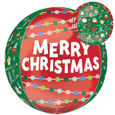 16" Orbz&reg; Christmas Timeless Tree Balloon