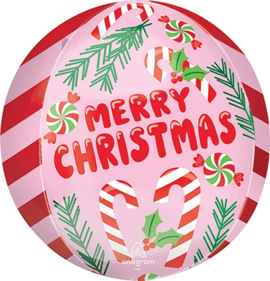 16" Orbz&reg Christmas Sweetest Season Balloon