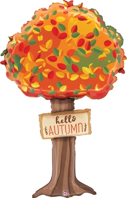 60 Inch Special Delivery Fall Tree Balloon