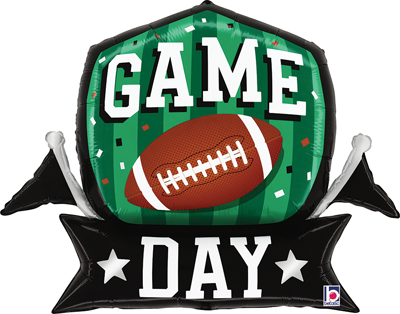 31 Inch Football Game Day Crest Balloon
