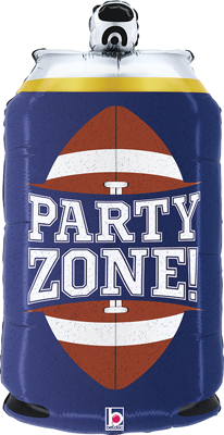 28 Inch Party Zone Beer Can Balloon