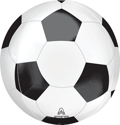 16 Inch Orbz&reg; Soccer Ball Balloon