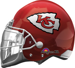 21 Inch Helmet NFL Chiefs Balloon