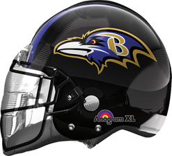 21 Inch Helmet NFL Ravens Balloon