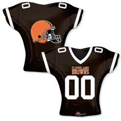 24 Inch Jersey NFL Browns Balloon