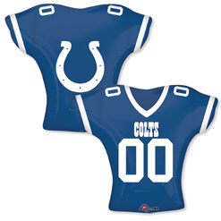 24 Inch Jersey NFL Colts Balloon
